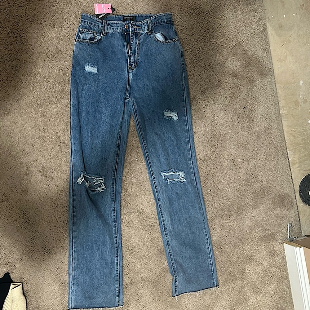 Never been worn boyfriend jeans